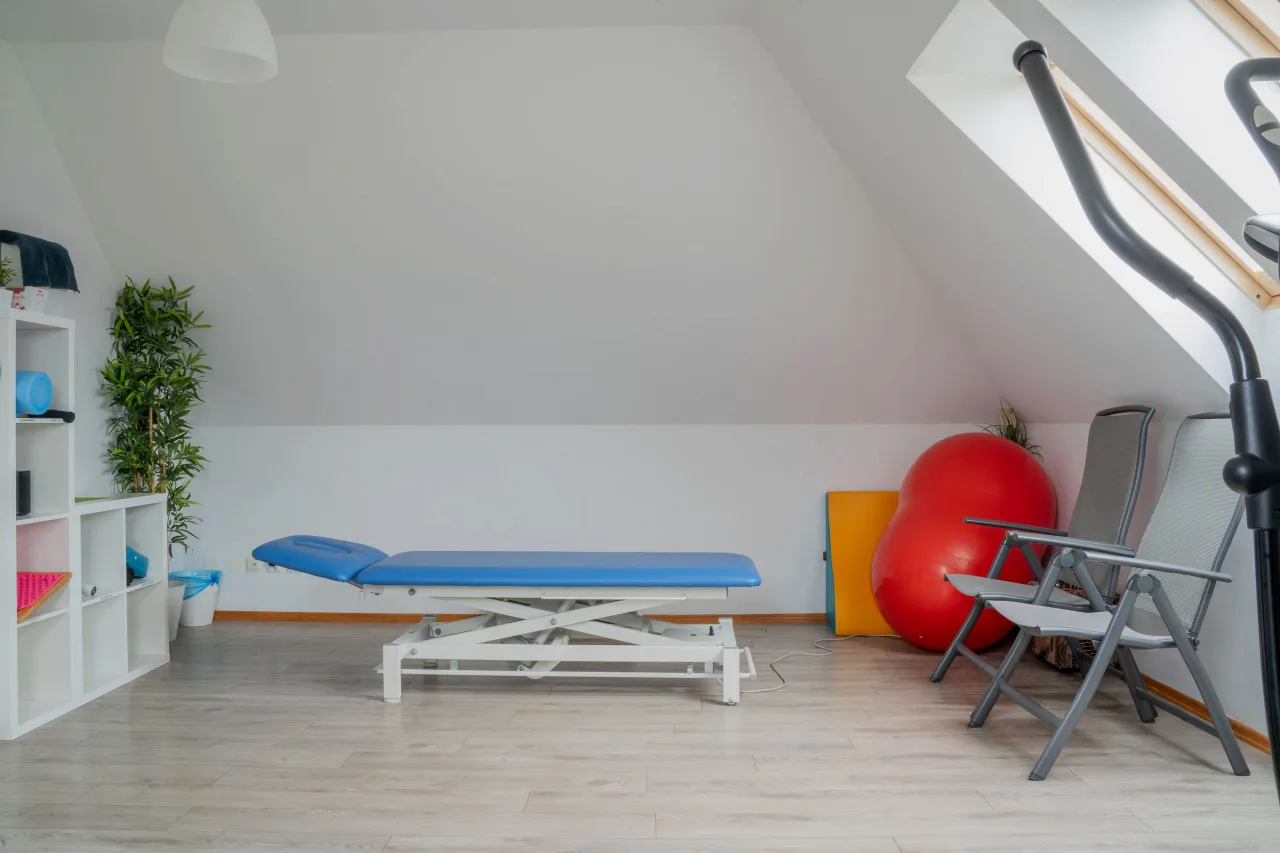 Sala terapeutyczna w ośrodku Norman